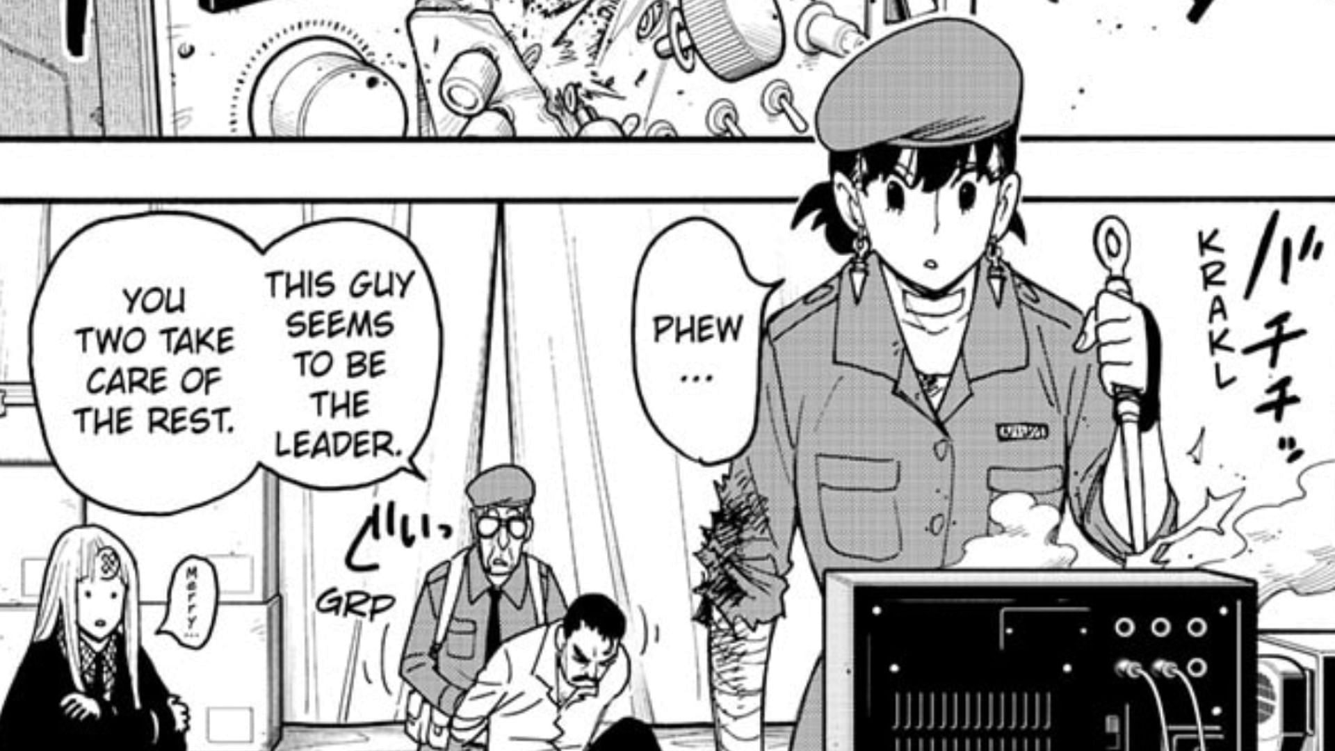 The Garden Assassins as seen in Spy x Family chapter 118 (Image via Shueisha)